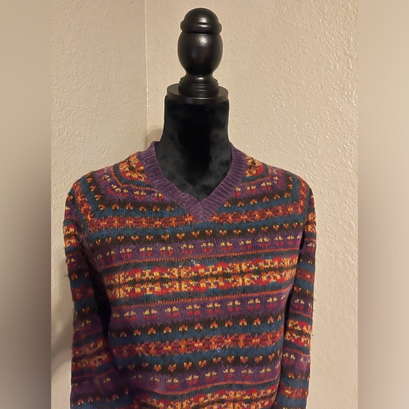 L A SPORT MEN’s Sweater Made in Hong Kong size LARGE - Picture 5 of 16